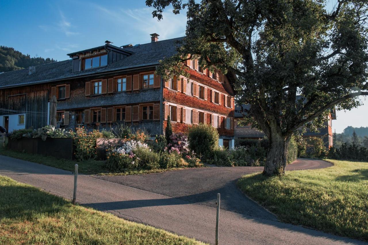 Ferienhof Metzler Schwarzenberg im Bregenzerwald Exterior foto