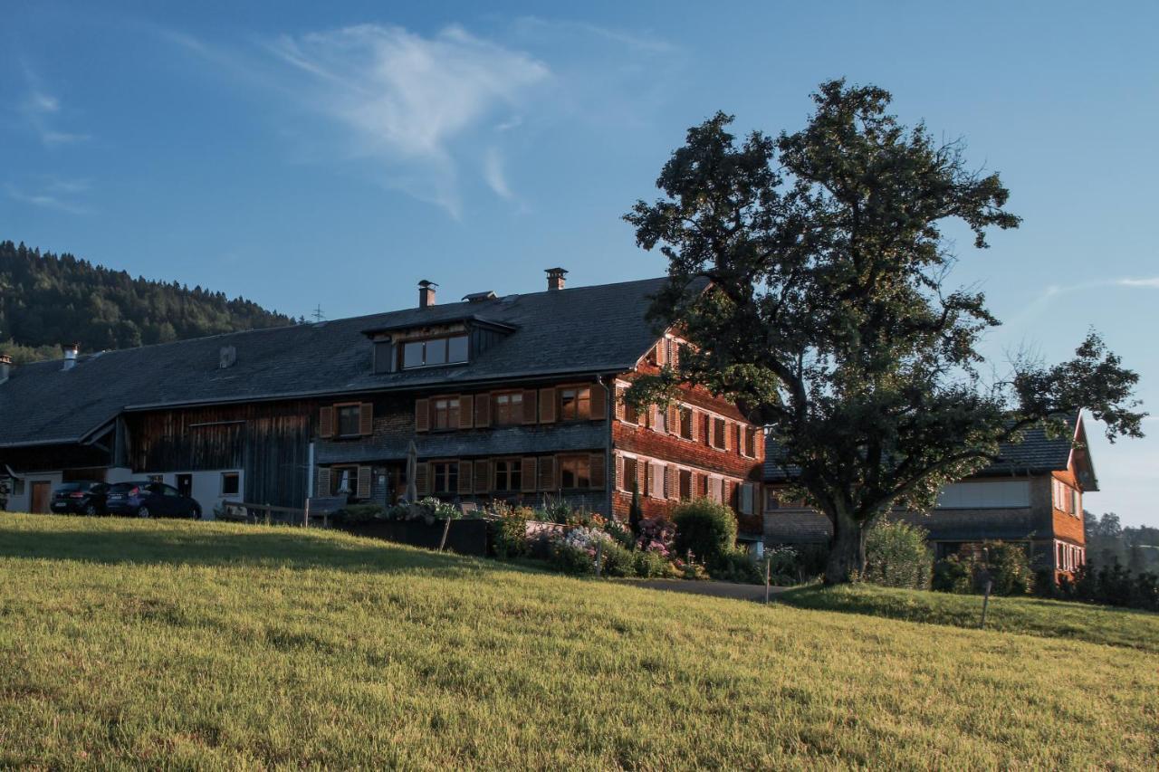Ferienhof Metzler Schwarzenberg im Bregenzerwald Exterior foto
