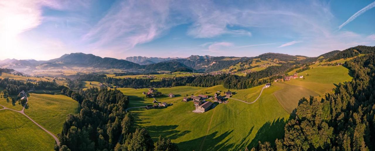 Ferienhof Metzler Schwarzenberg im Bregenzerwald Exterior foto