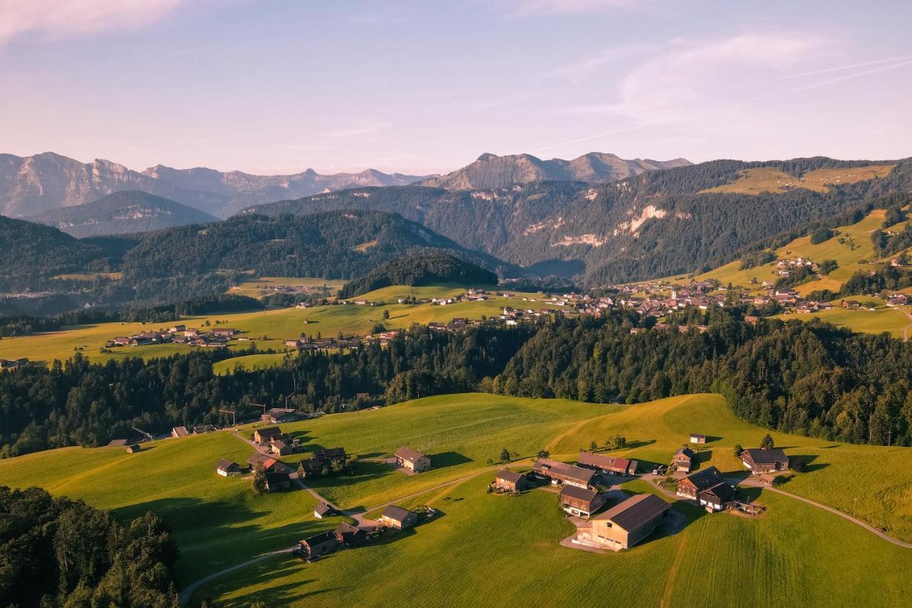 Ferienhof Metzler Schwarzenberg im Bregenzerwald Exterior foto