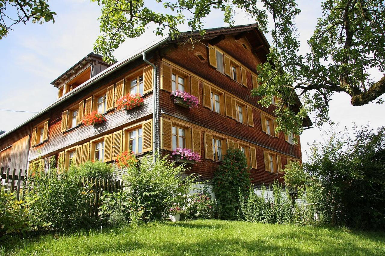 Ferienhof Metzler Schwarzenberg im Bregenzerwald Exterior foto