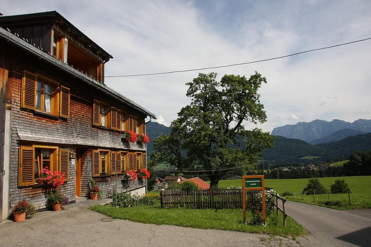 Ferienhof Metzler Schwarzenberg im Bregenzerwald Exterior foto