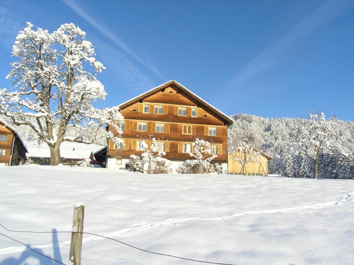 Ferienhof Metzler Schwarzenberg im Bregenzerwald Exterior foto